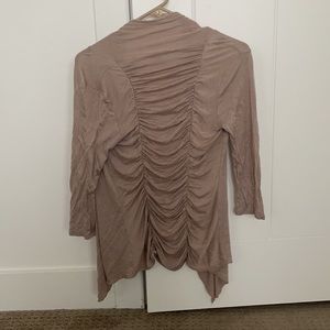 Tan Dressy Cardigan
